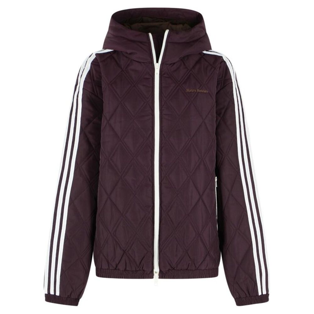 Adidas X Wales Bonner Burgundy Polyester Jacket Women